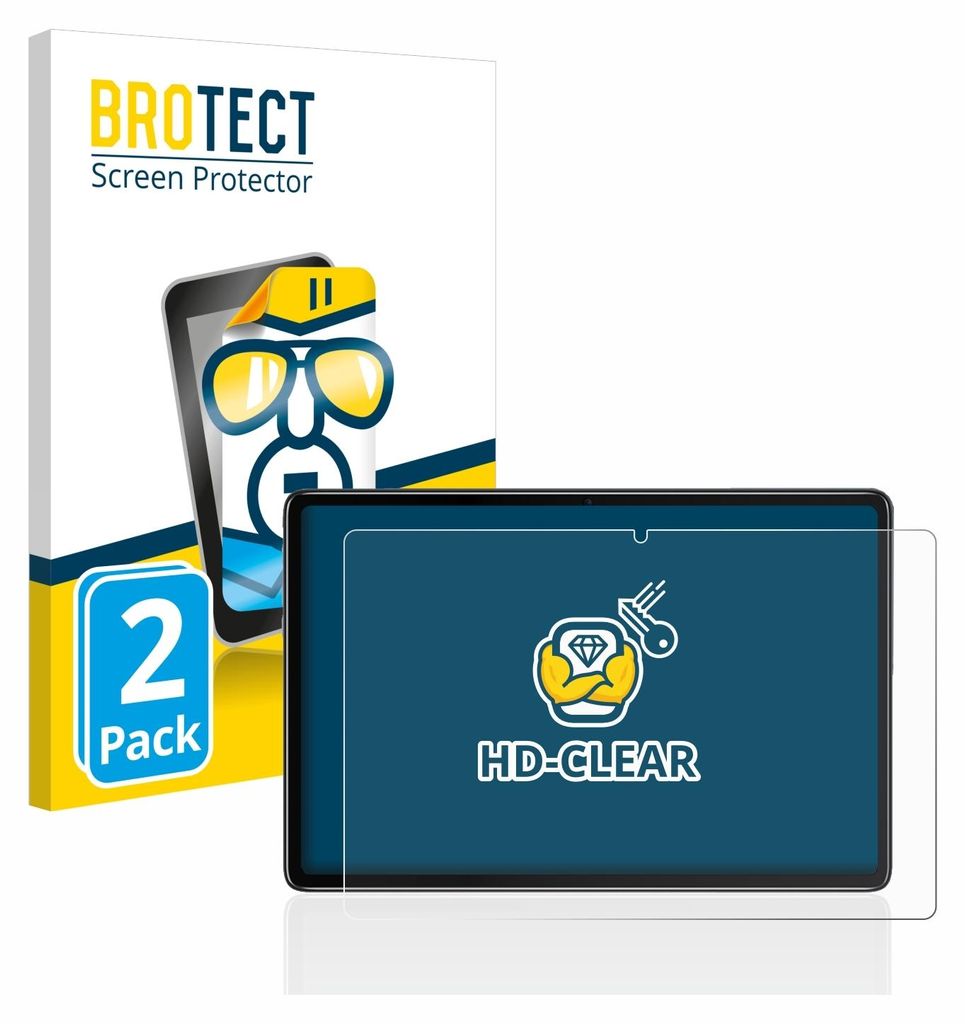 2x Für Blackview Tab 7 Pro Schutzfolie BROTECT Produktbild 