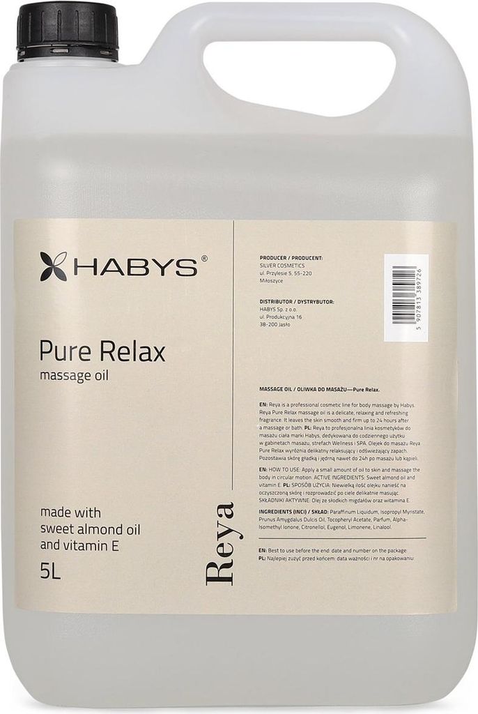 Náhradní masážní olej PURE RELAX 5000 ml Obrázek produktu 