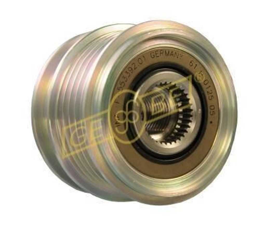 GEBE Generatorfreilauf Riemenscheibe Lichtmaschine für FORD MONDEO IV Turnier (BA7) Ø58mm