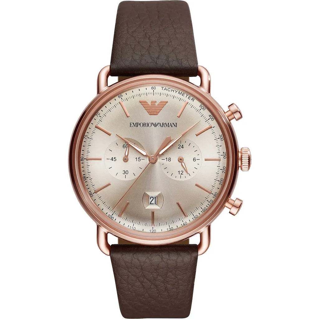 Emporio Armani AR11106: Orologio Urban Chic Oro Rosa e Grigio