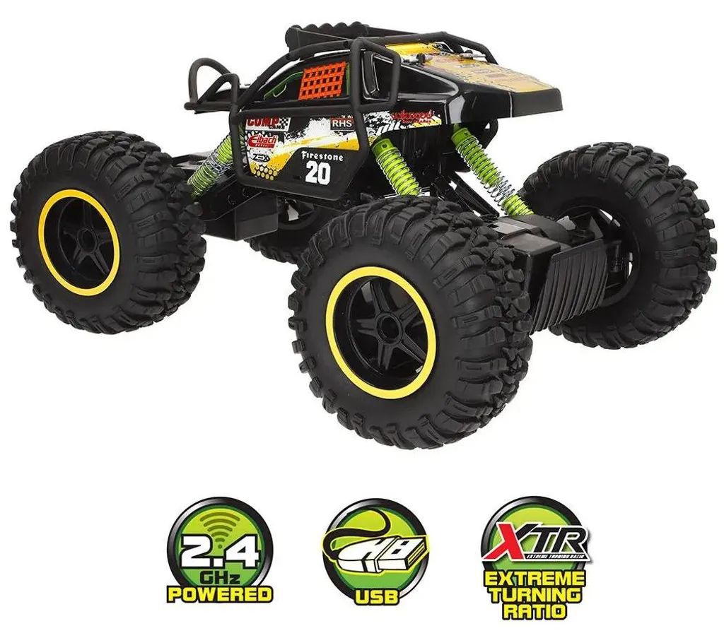 Rock Crawler Pro 37cm : Voiture télécommandée avec suspensions articulées - 13