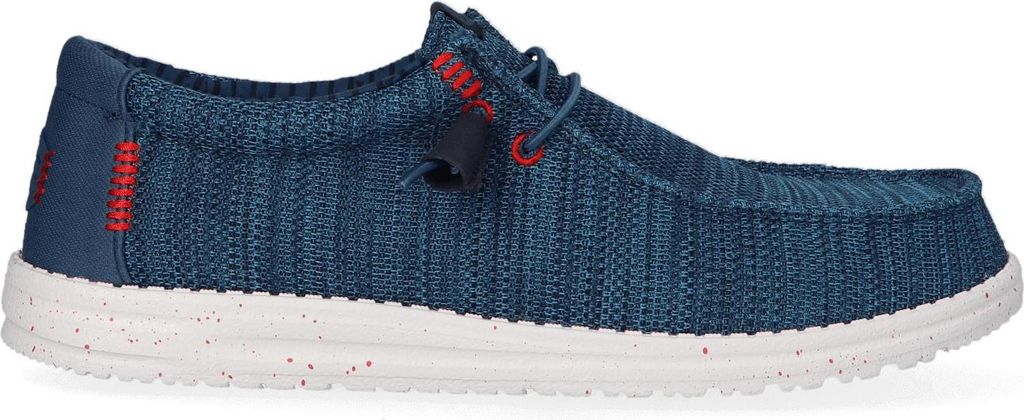 HEYDUDE Wally Stretch Sox Herren Halbschuhe Ensign Blue/Multi Größe 46