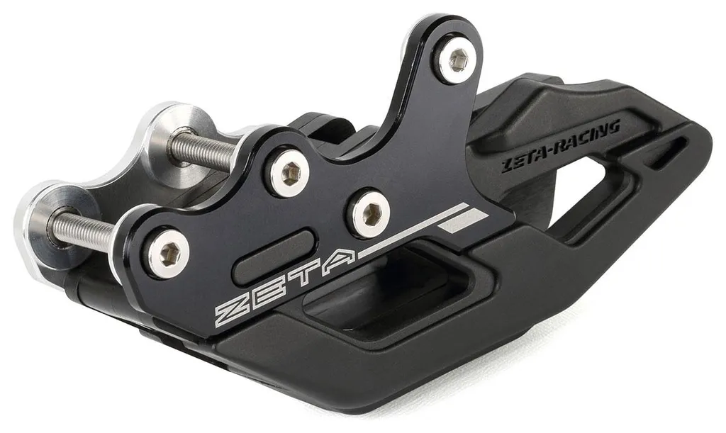 Zeta ZE82-1100 Guide-chaîne Haute Résistance avec Insert Amovible Noir