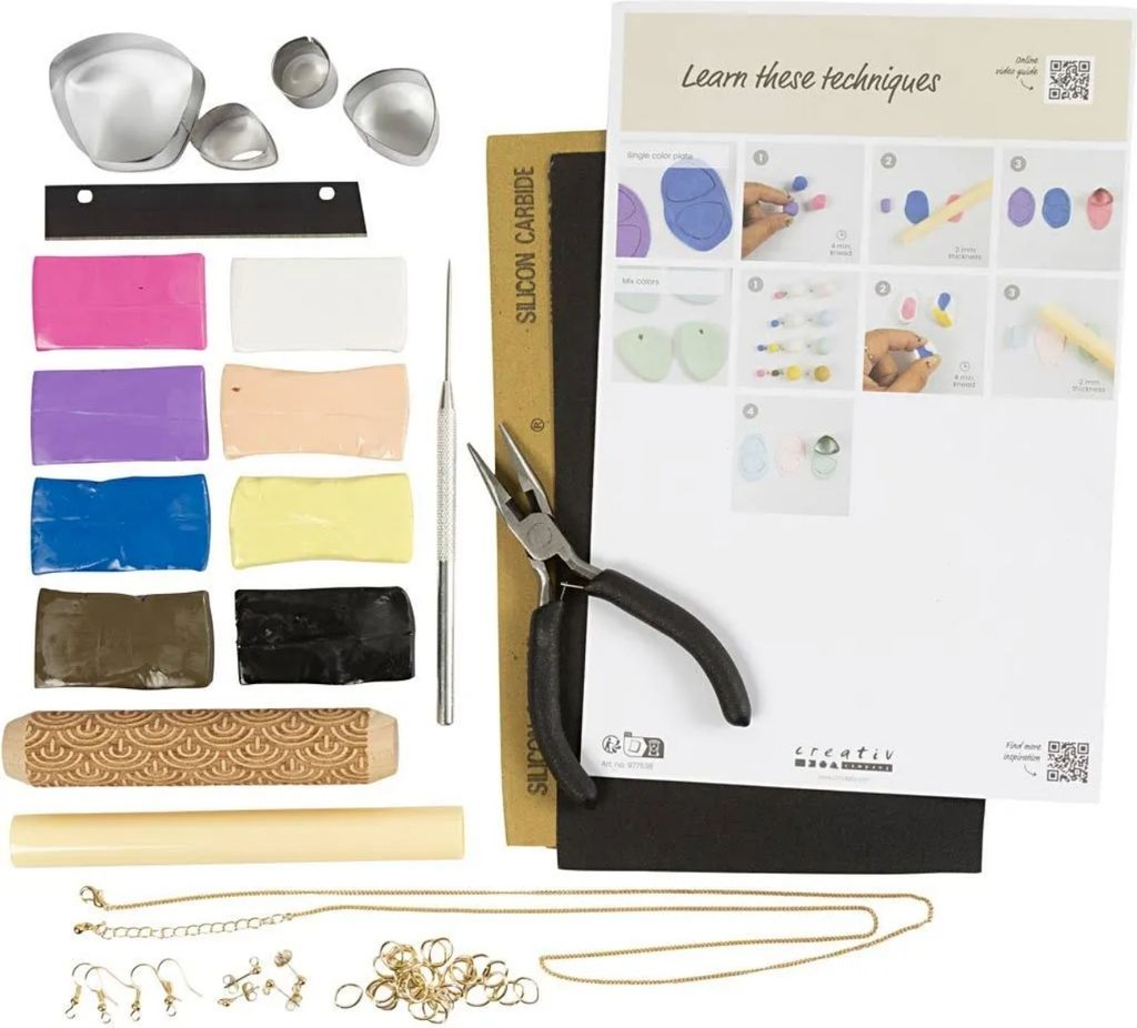 Creativ Company Starter Hobbyset Schmuck Making Clay Produktbild 2