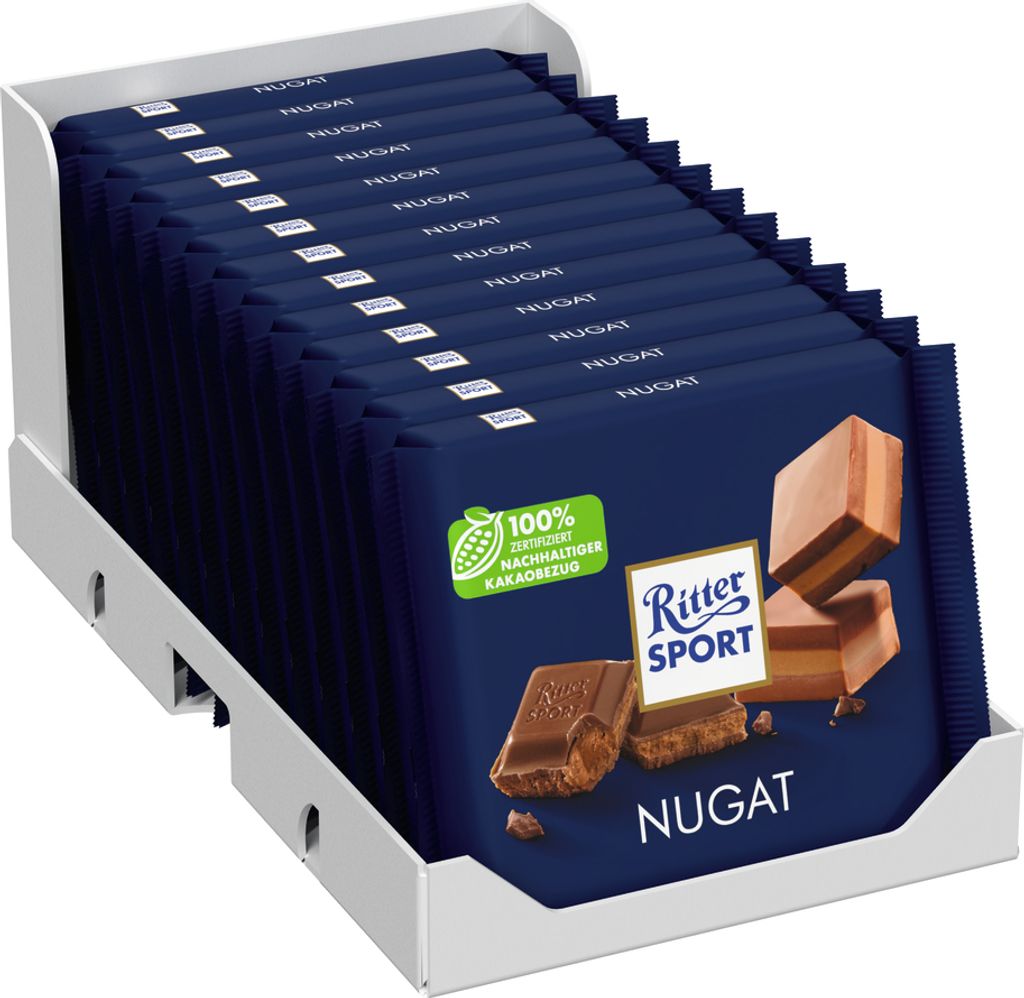 Ritter Sport Nugat 13 x 100g Produktbild 