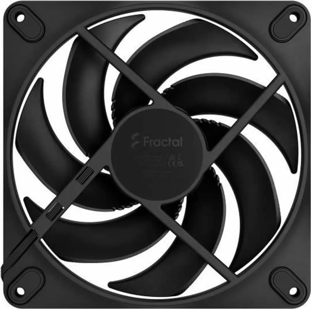 Fractal Design Momentum 14 Black - Ventilateur de Boîtier Haute Performance