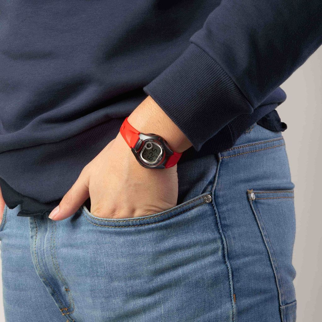 Bracelet De Montre Casio Rouge En Résine - Pour Modèle LW-200