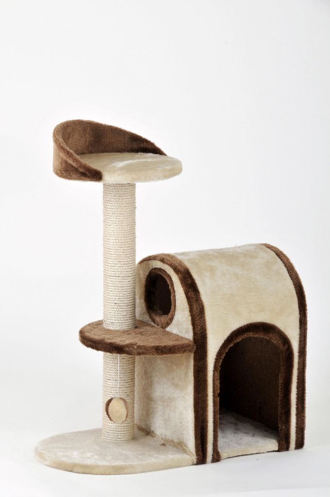 Rohrschneider Katzenbaum Winnie beige-braun Produktbild 