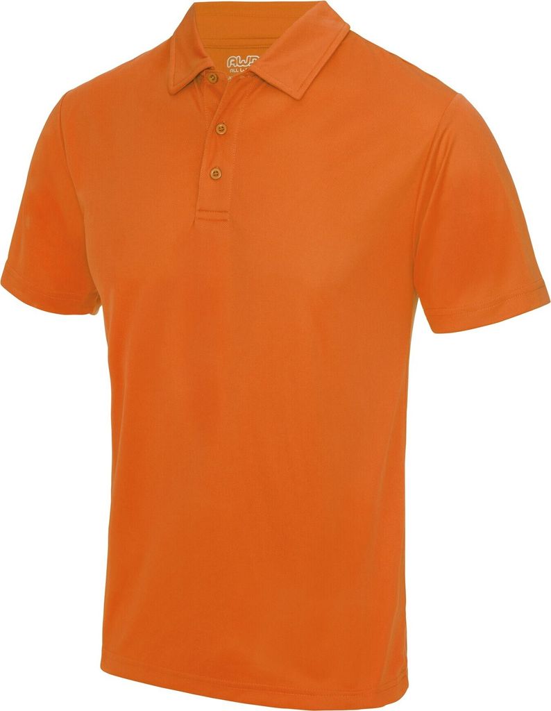 AWDis Just Cool Herren Polo-Shirt Sports RW691 (XL) (Orange)
