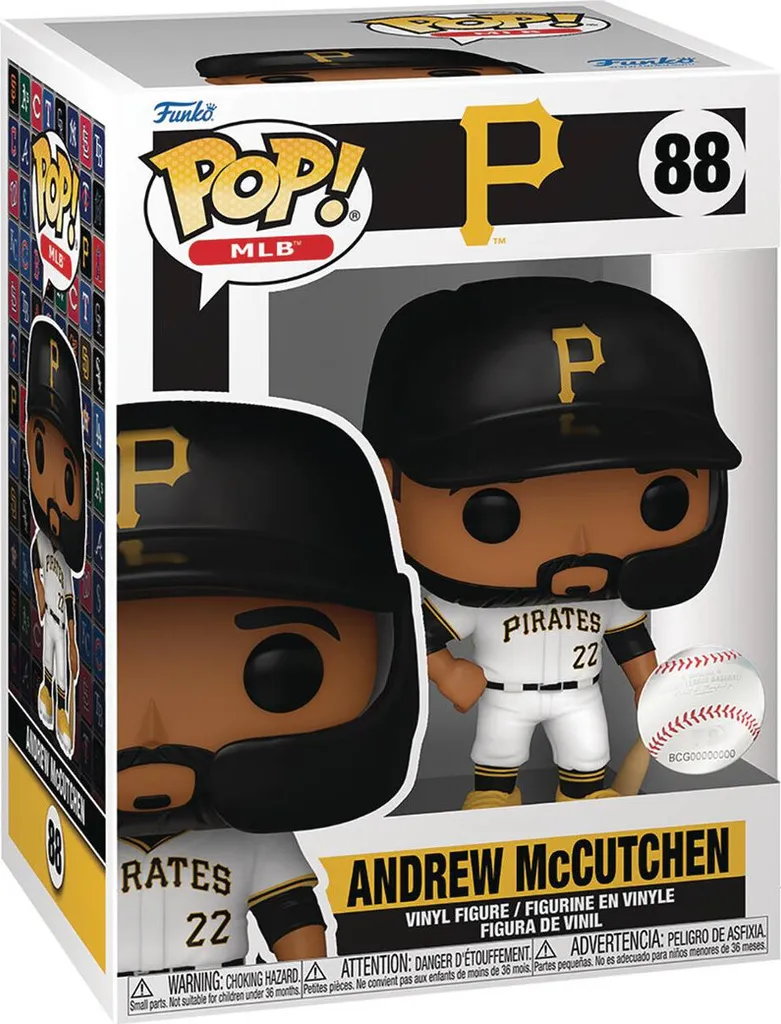 Figurine Funko POP MLB Andrew McCutchen 88 Décoration Bureau et Collection