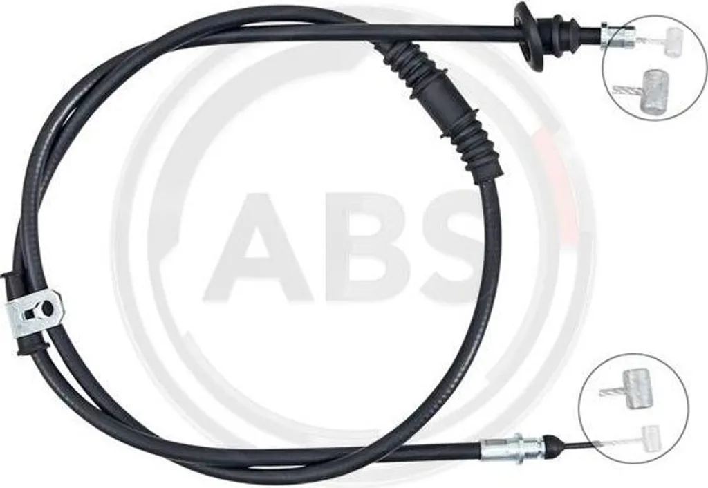Câble frein à main K16410 A.B.S. Acier Renforcé pour Carisma MB950338