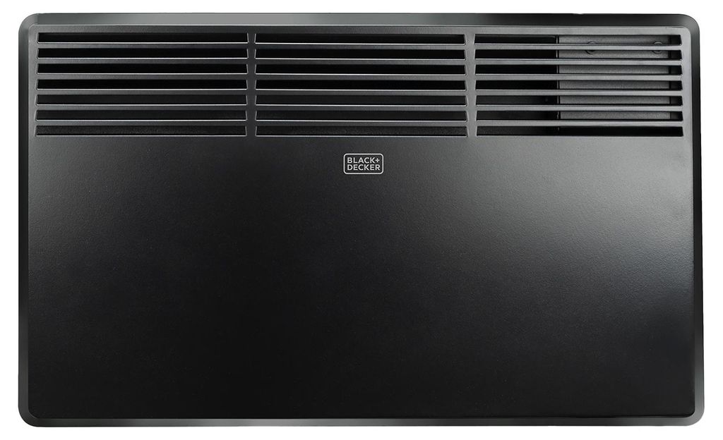 BLACK+DECKER Wandheizung 1200 W Schwarz Produktbild 