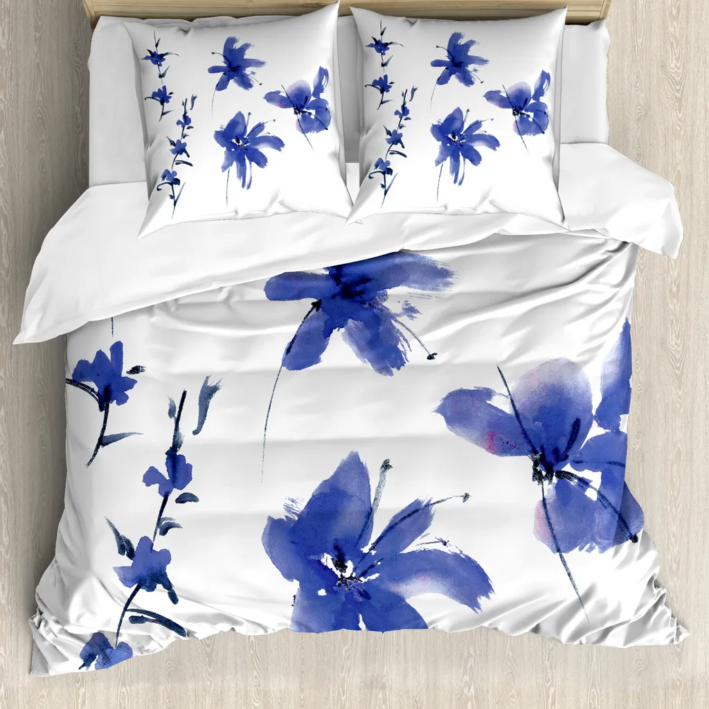 Set Letto Matrimoniale Antiacaro Ipoallergenico | Viola ABAKUHAUS