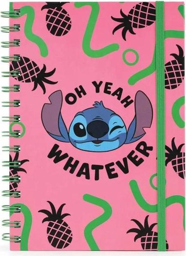 Pyramid International Disney Lilo and Stitch Wiro Notizbuch (Oh Yeah Whatever Design) A5 Schreibbuch, Lilo und Stitch Geschenke für Frauen, Männe...