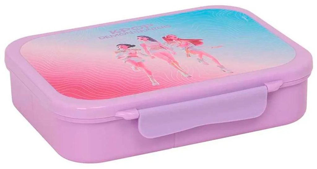 Safta K-pop Demon Hunters Brotdose Rosa  Kinder Rosa One Produktbild 