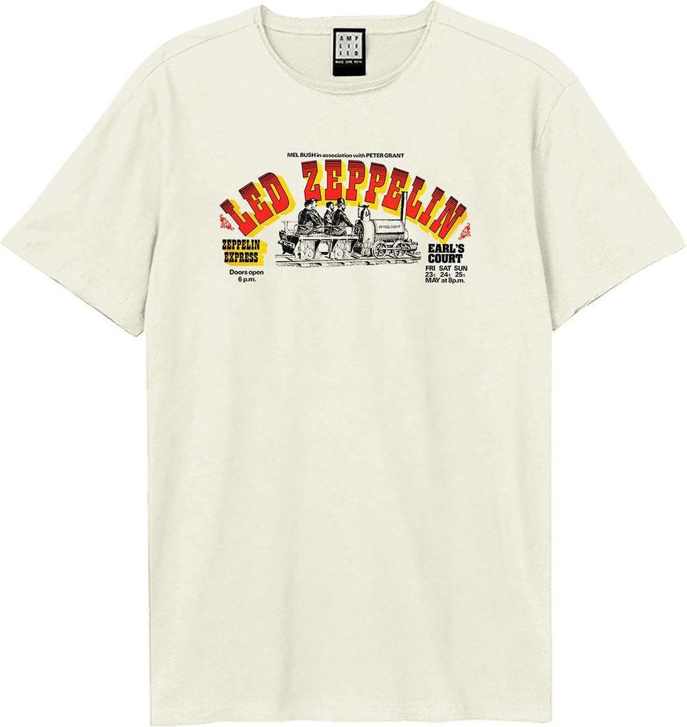 Amplified - "Express" T-Shirt für Herren/Damen Uni GD4051 (XL) (Altweiß)