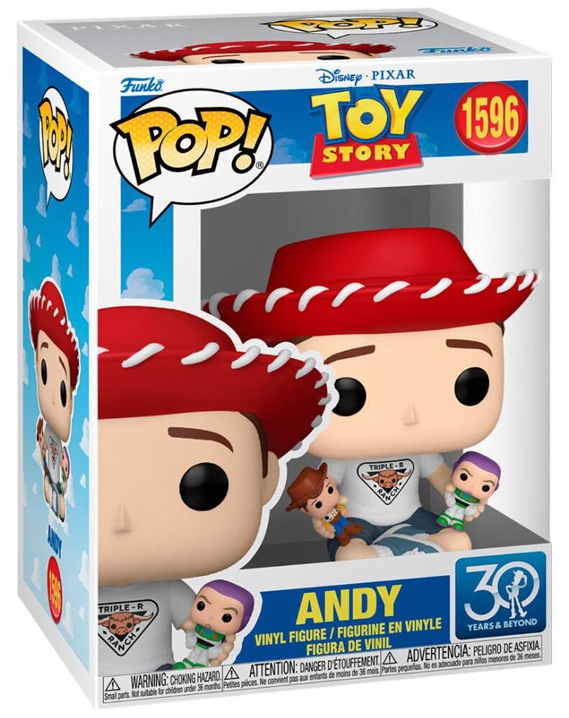 Figurine Funko POP Toy Story 1596 Andy Image du produit 