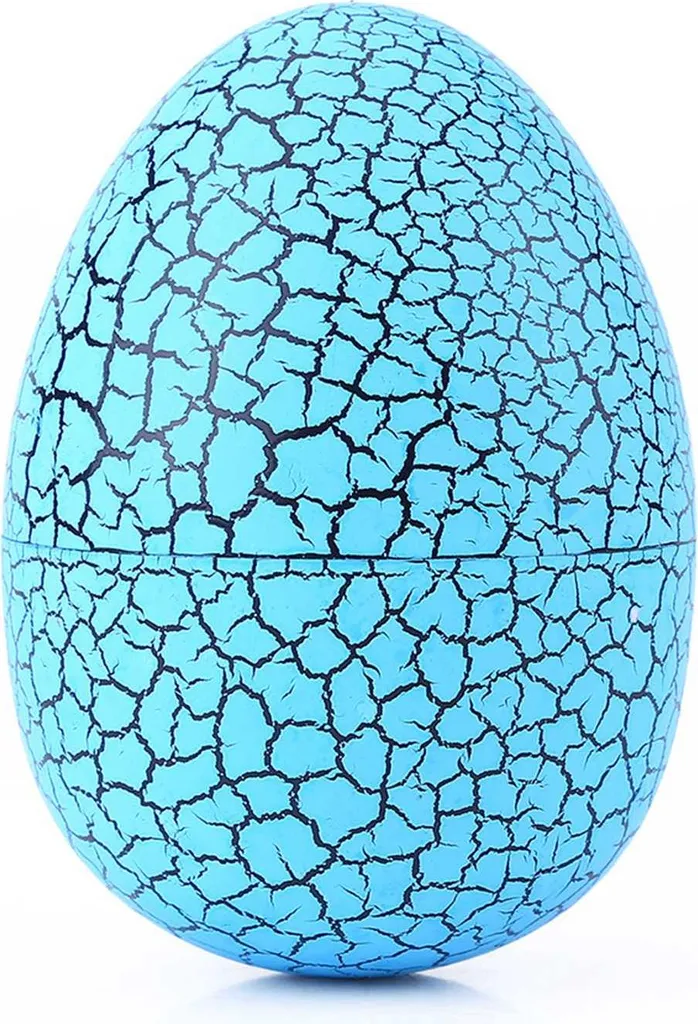 Giocattolo elettronico per bambini Crack Eggshell Virtual Digital Pet Handheld Game Machine (blu)