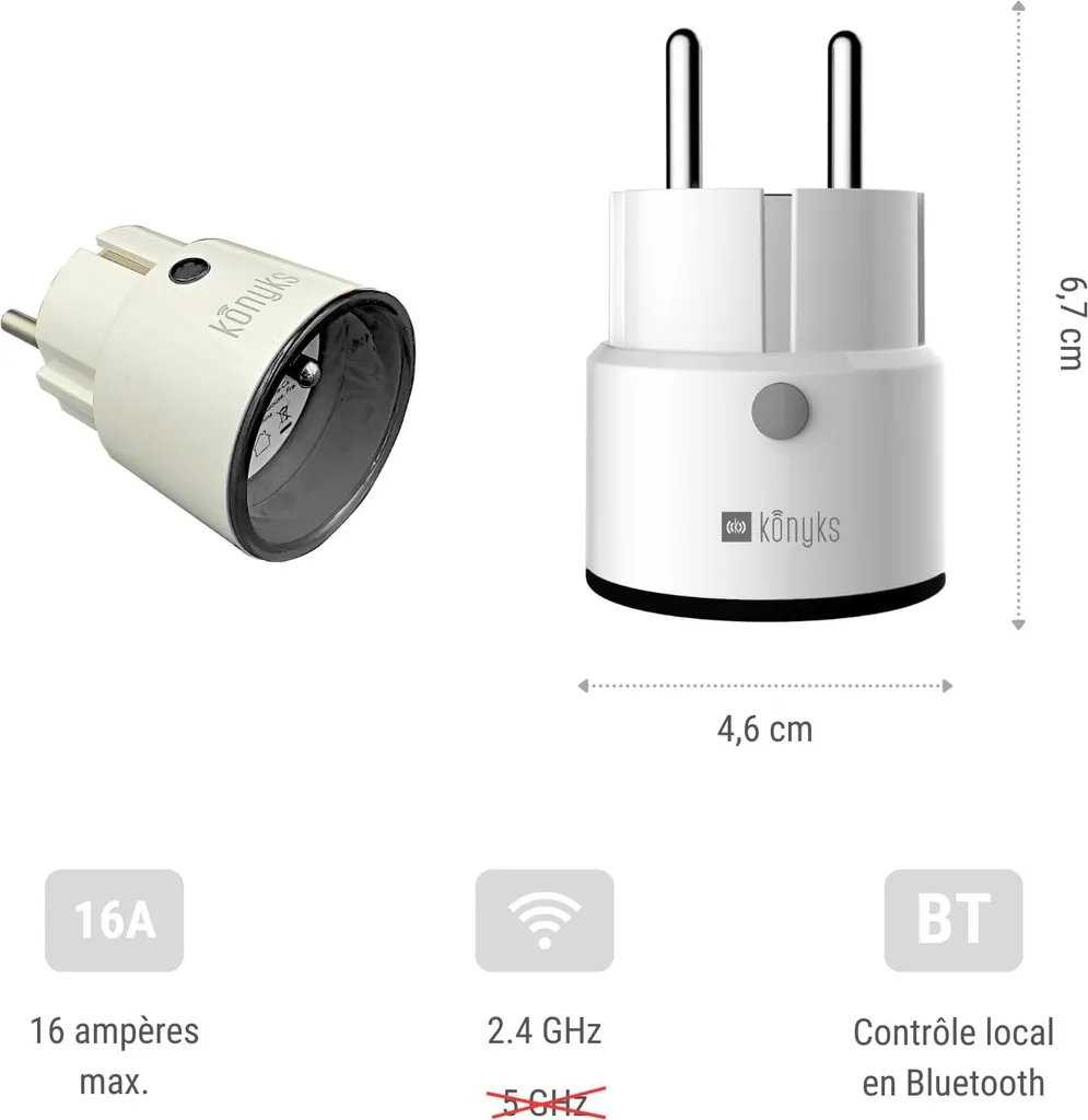 Mini prise Konyks Priska : connectez et optimisez votre maison
