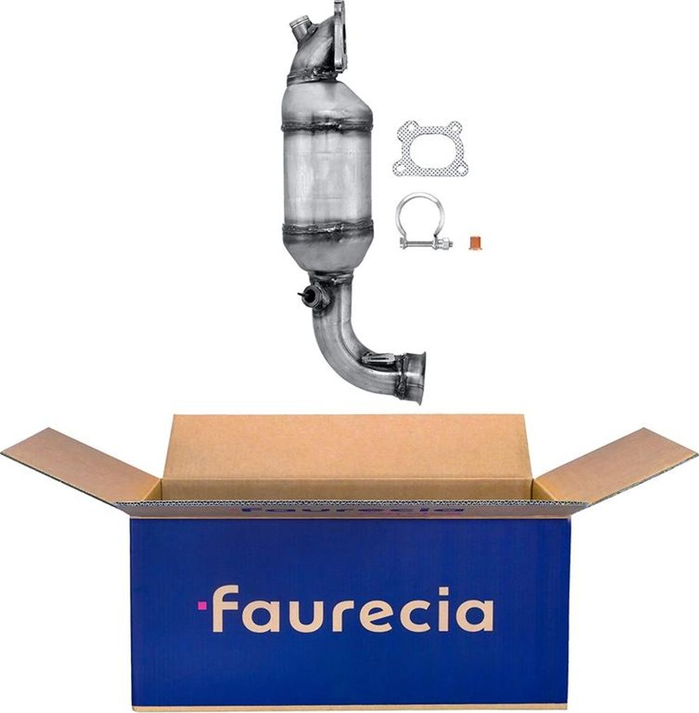Katalysator Euro 6 mit Anbauteilen FAURECIA für u.a. CITROËN C3