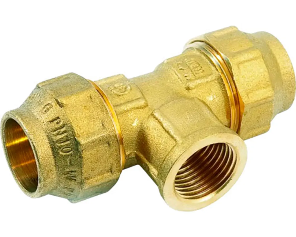 Réparer une fuite ou dériver un tube acier 32mm avec le Té Gebo 1"