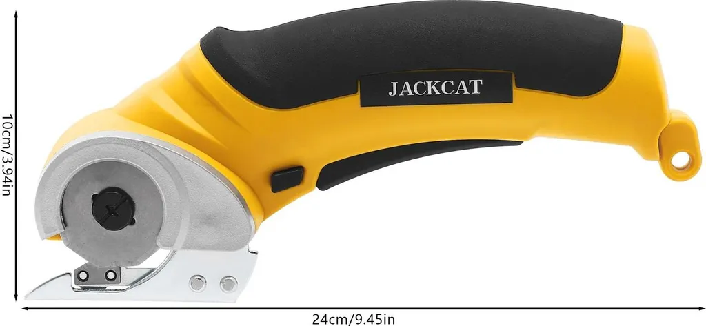 Ciseaux électriques pour tapis et cuir - Coupe sans fil de précision
