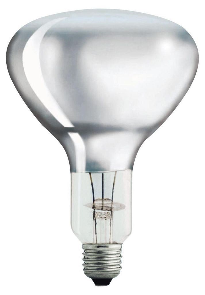 Kerbl hartsglazen lamp "Philips", 250W, 240V, helder Productafbeelding 