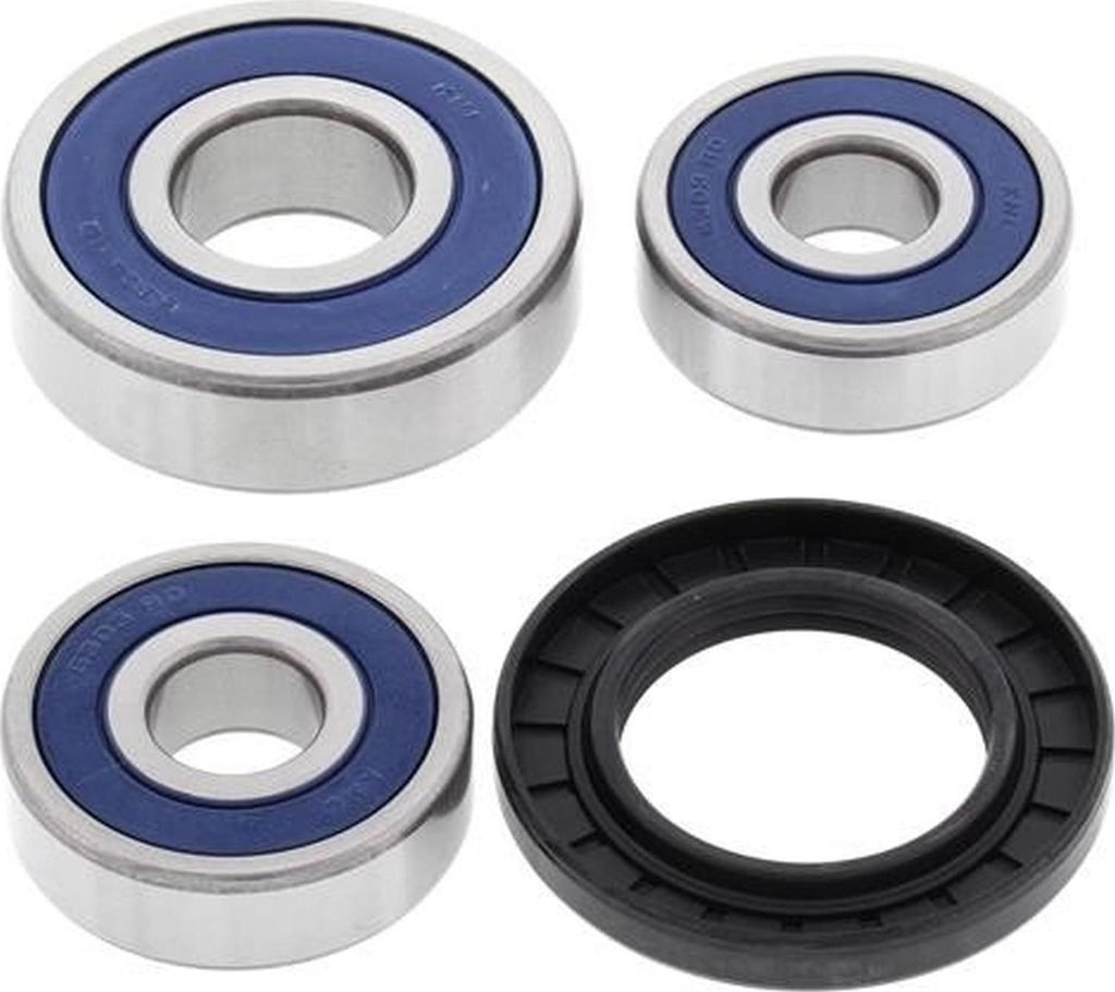 Radlager Satz mit Simmerring für Hinterrad Suzuki GR 650 Baujahr 1983-1989 von All Balls Racing - Neu