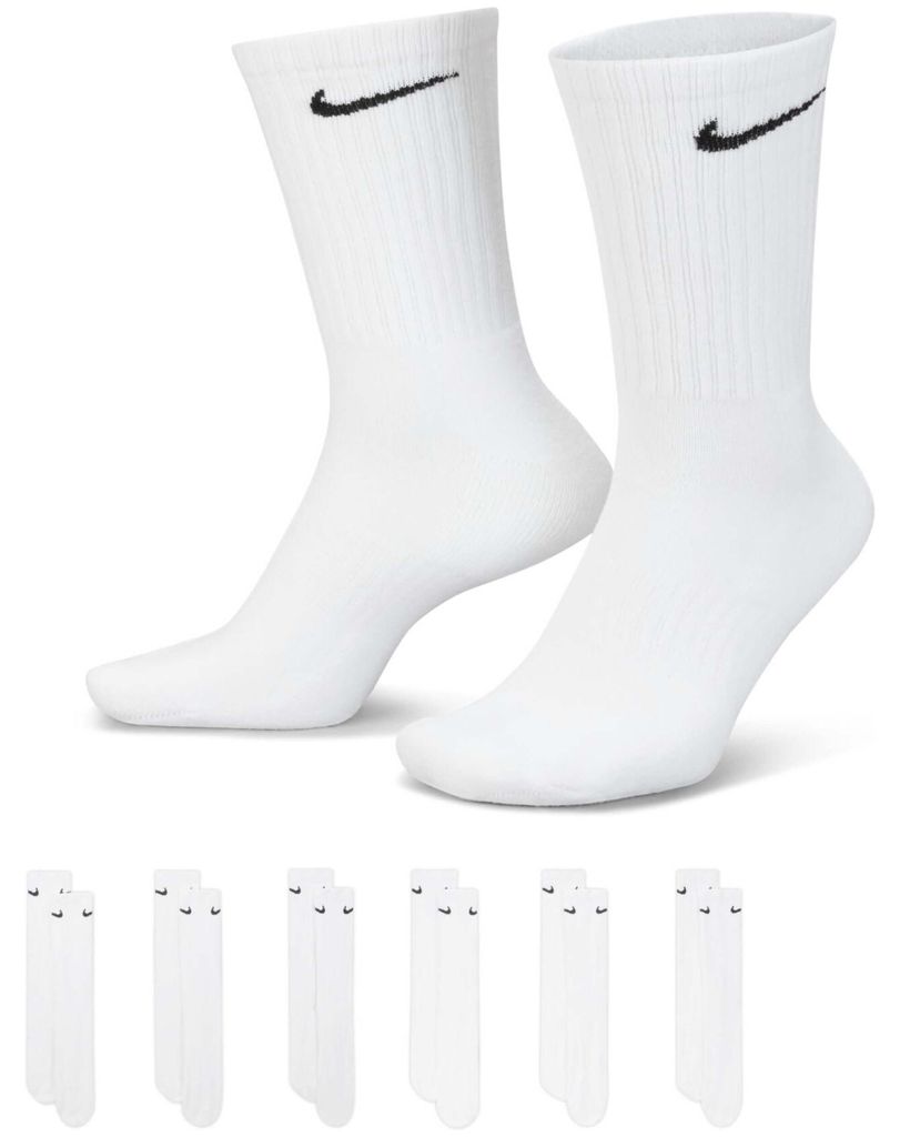 Nike Herren Trainingssocken Socken weiß Sport Pg=6 Paar Gr. Produktbild 