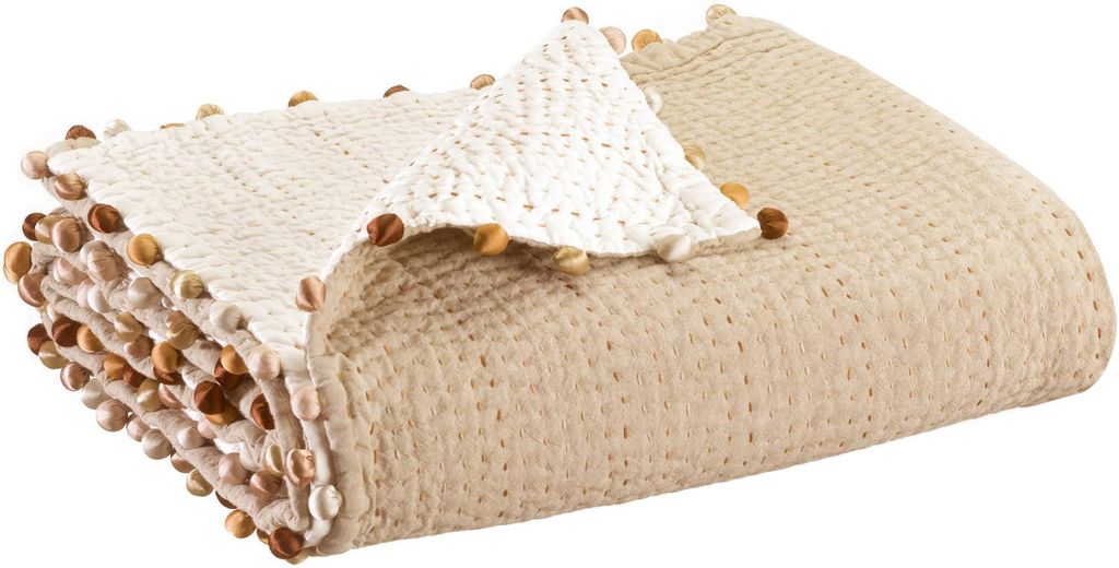 Gastounet Steppdecke sein 180 x 180 cm Vivaraise