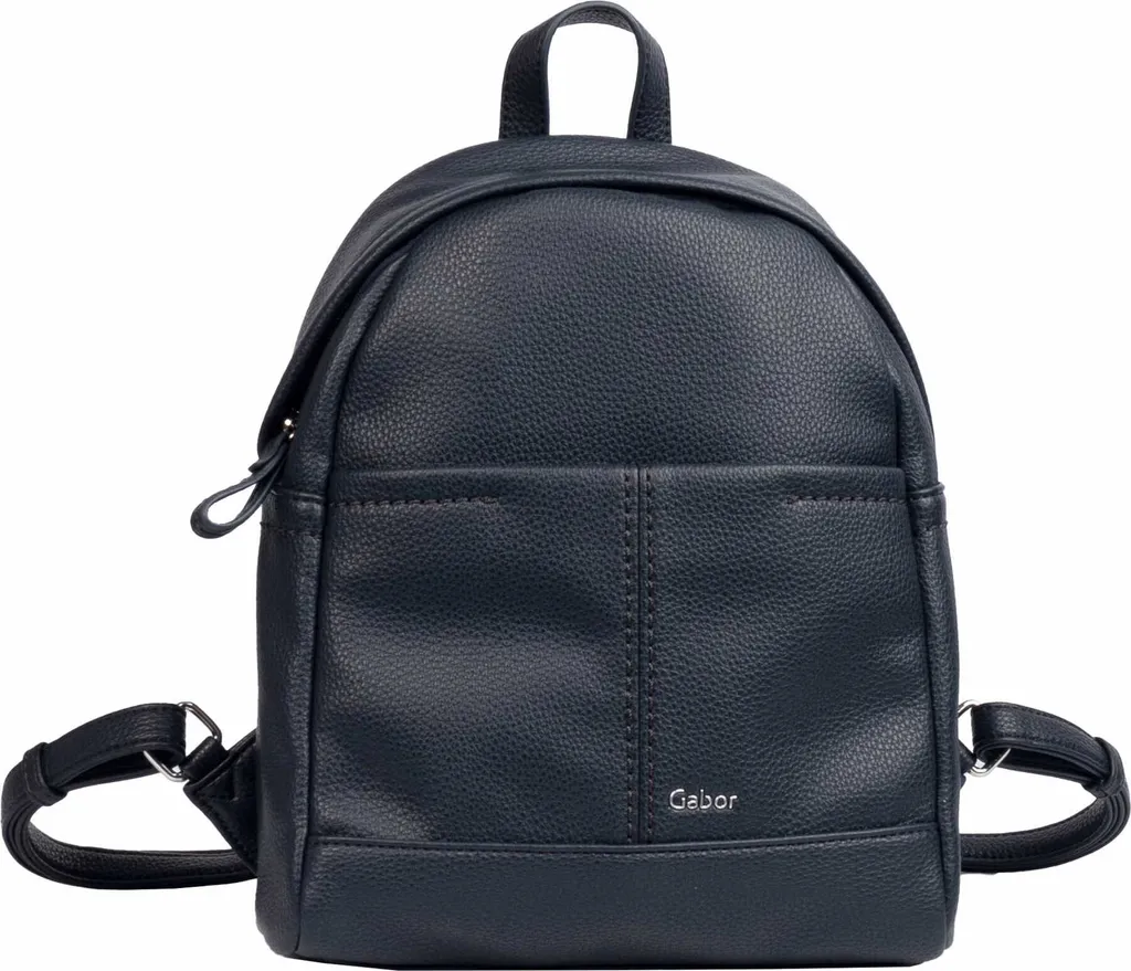 Petit Sac à Dos Femme Bleu Marine Gabor Lenea - Accessoire Chic de Ville