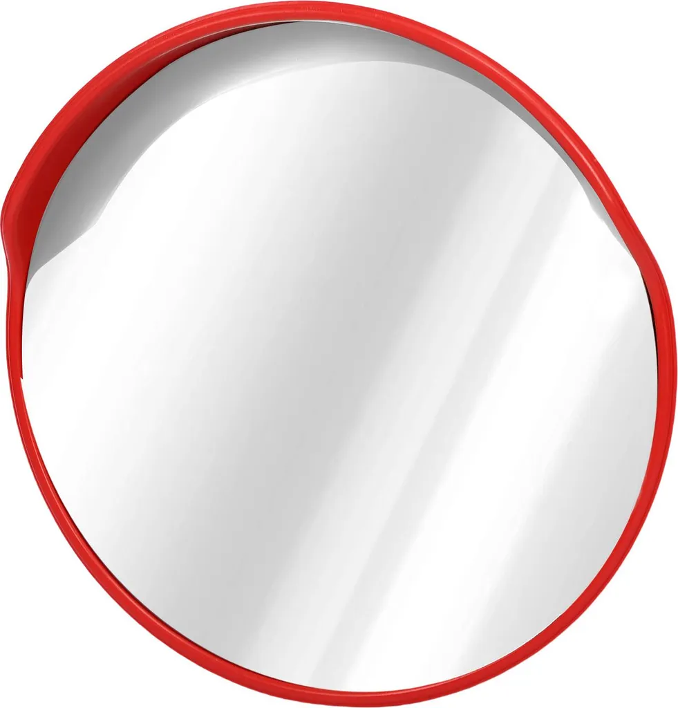 Miroir de sécurité extérieur convexe 45 cm avec support de fixation 60mm - 4