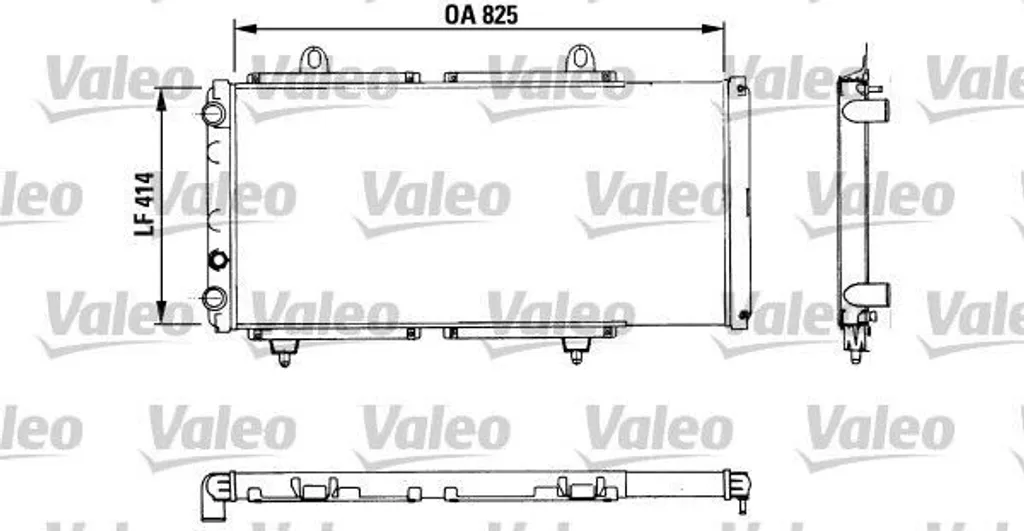 Radiateur Fiat Ducato Valeo 883765 : refroidissement moteur fiable OE