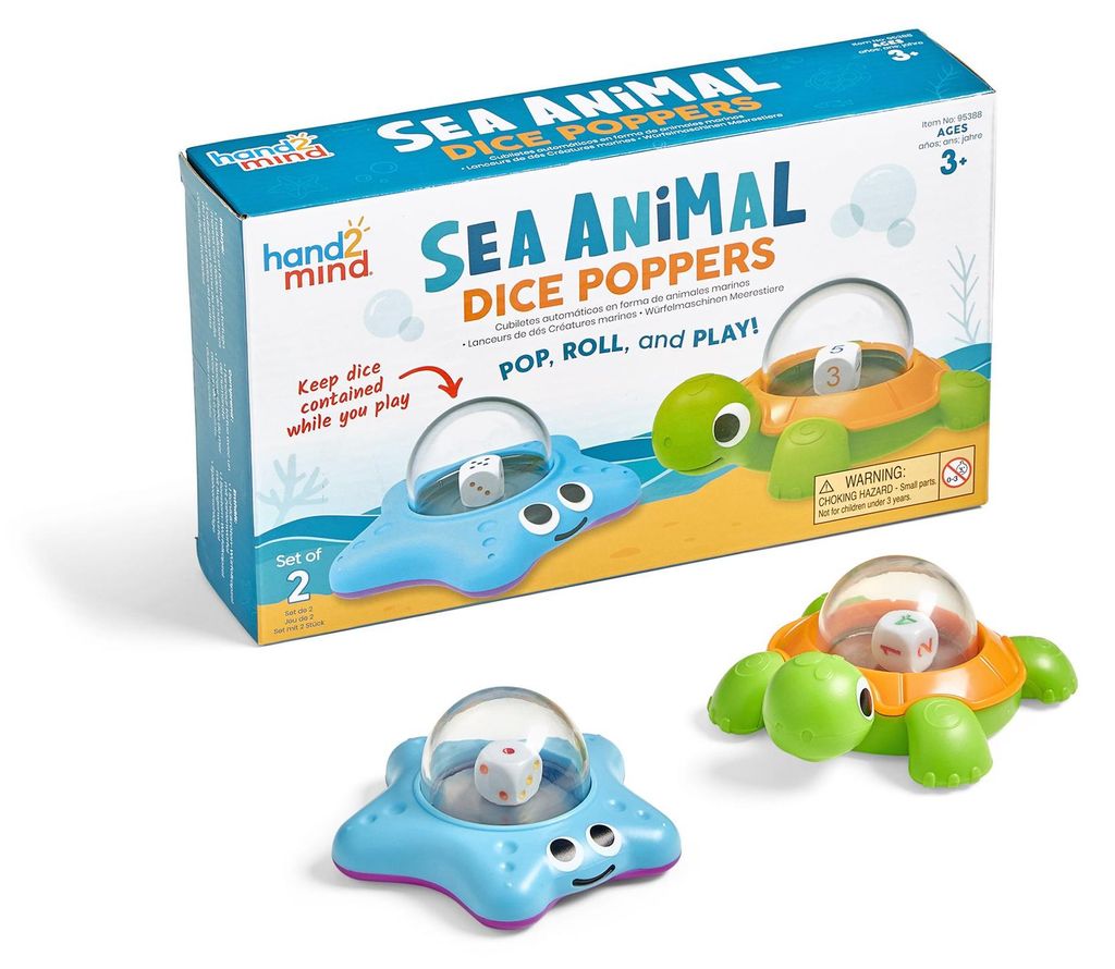 Learning Resources Meerestiere Würfelmaschinen Lernspielzeug für Kinder