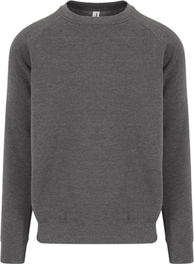 Just Hoods JH130 | Herren Sweat Graduate Heavyweight Sweat - Schwerer Sweat - Farbe: Charcoal (Heather) - Größe: XL