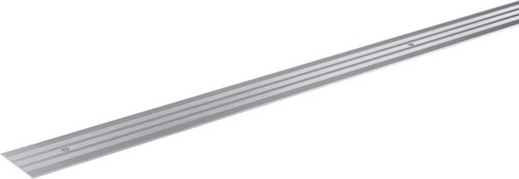 SKANDOR Übergangsprofil silber eloxiert gelocht 2x29,5x900 mm
