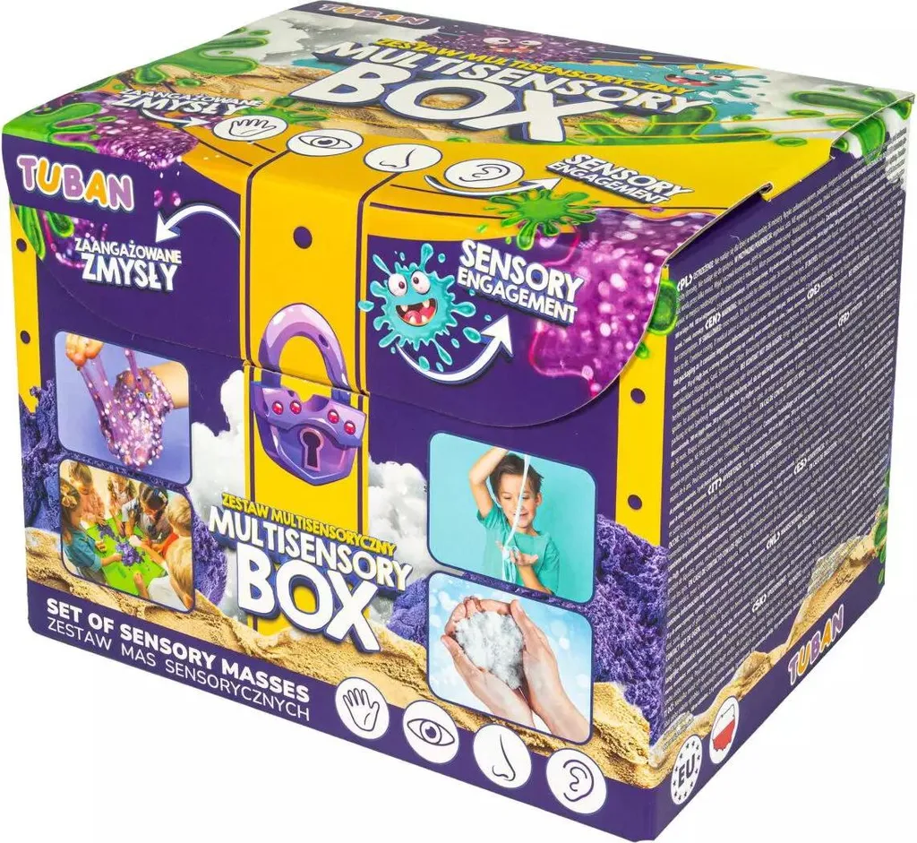 Bac d'exploration et kit de masse sensorielle - Activité Montessori