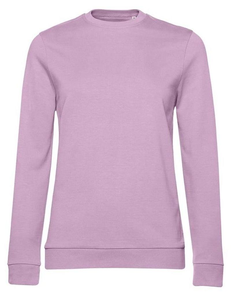 B&C Damen Sweatshirt mit angesetztem Ärmeln FK3342 (2XL) (Bonbonrosa)