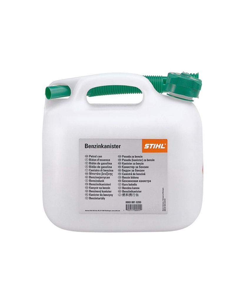 STIHL Benzinkanister 3L transparent Kraftstoffkanister Produktbild 