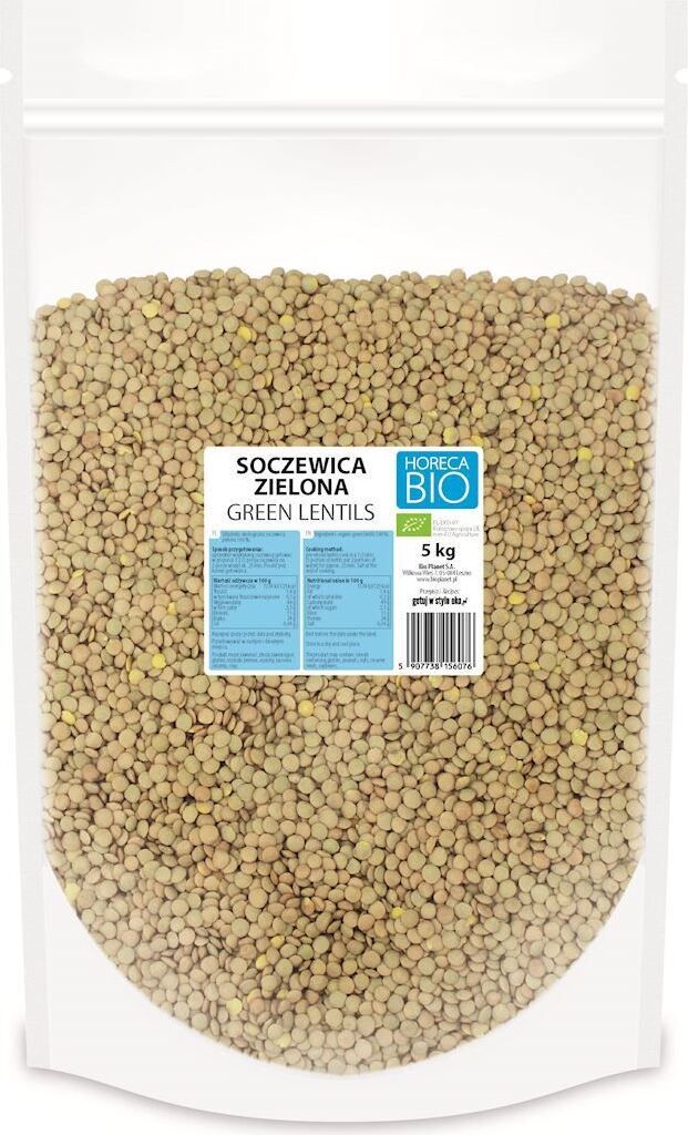 Grüne Linsen 5 kg – HORECA (BIO PLANET)