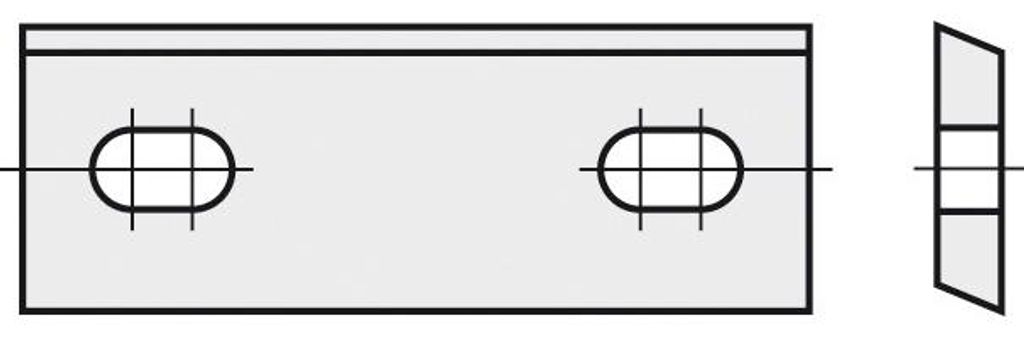 BRÜCK HW-WP 60 x 8 x 1,5 mm MG18 für System Oertli | 32608015