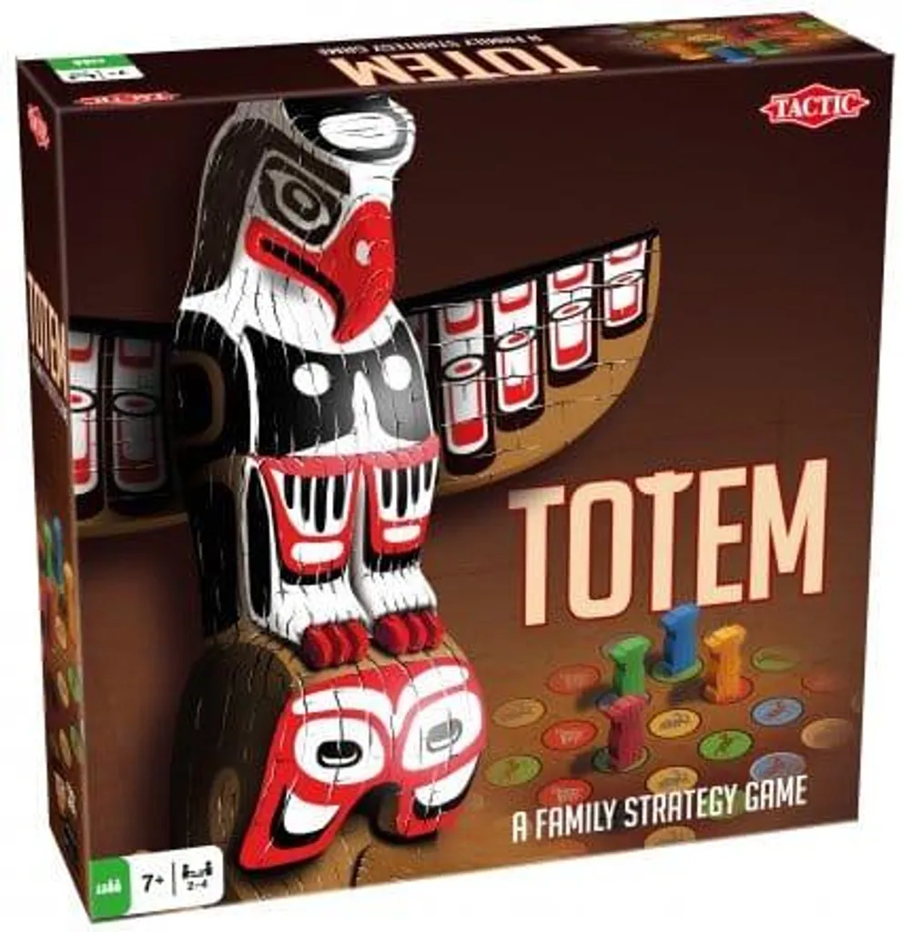 Planche à totem avec morceaux de bois naturel - Jeu créatif T10