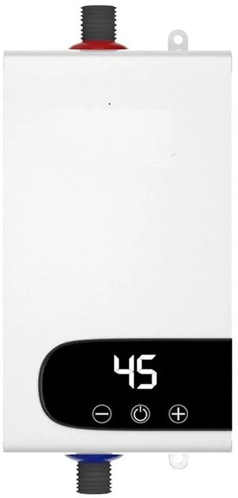 Chauffe-eau électrique 4500W instantané avec prise EU et montage facile