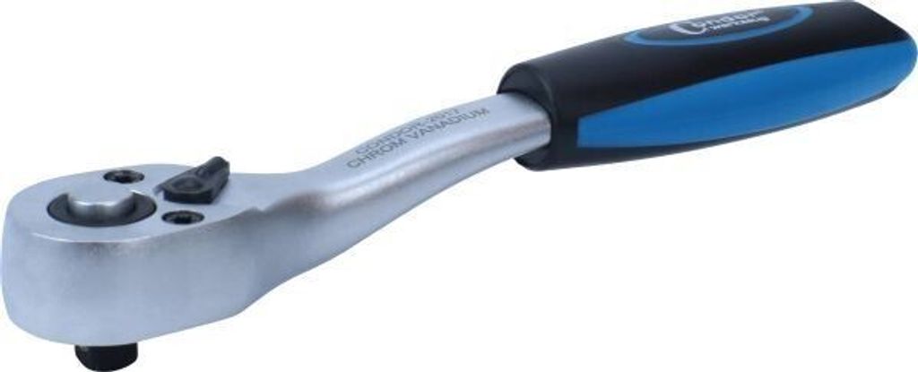 Condor Werkzeug Hebelumschaltknarre, ergonomische Form, Antrieb 1/4 ", 145 mm 1205-1