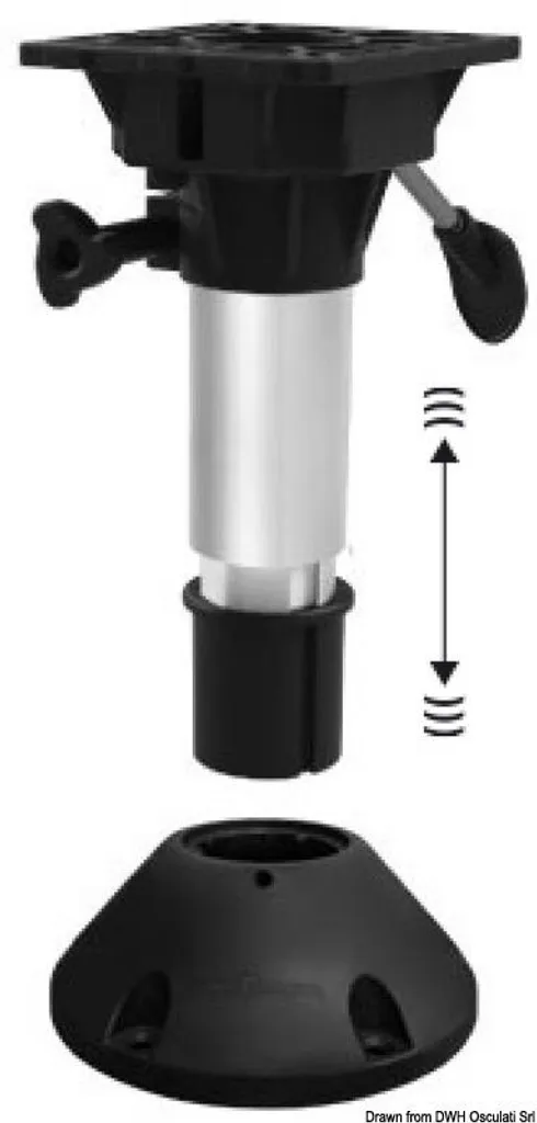 Socle WAVERIDER 580/710mm : finissez-en avec les sièges trop bas ou instables