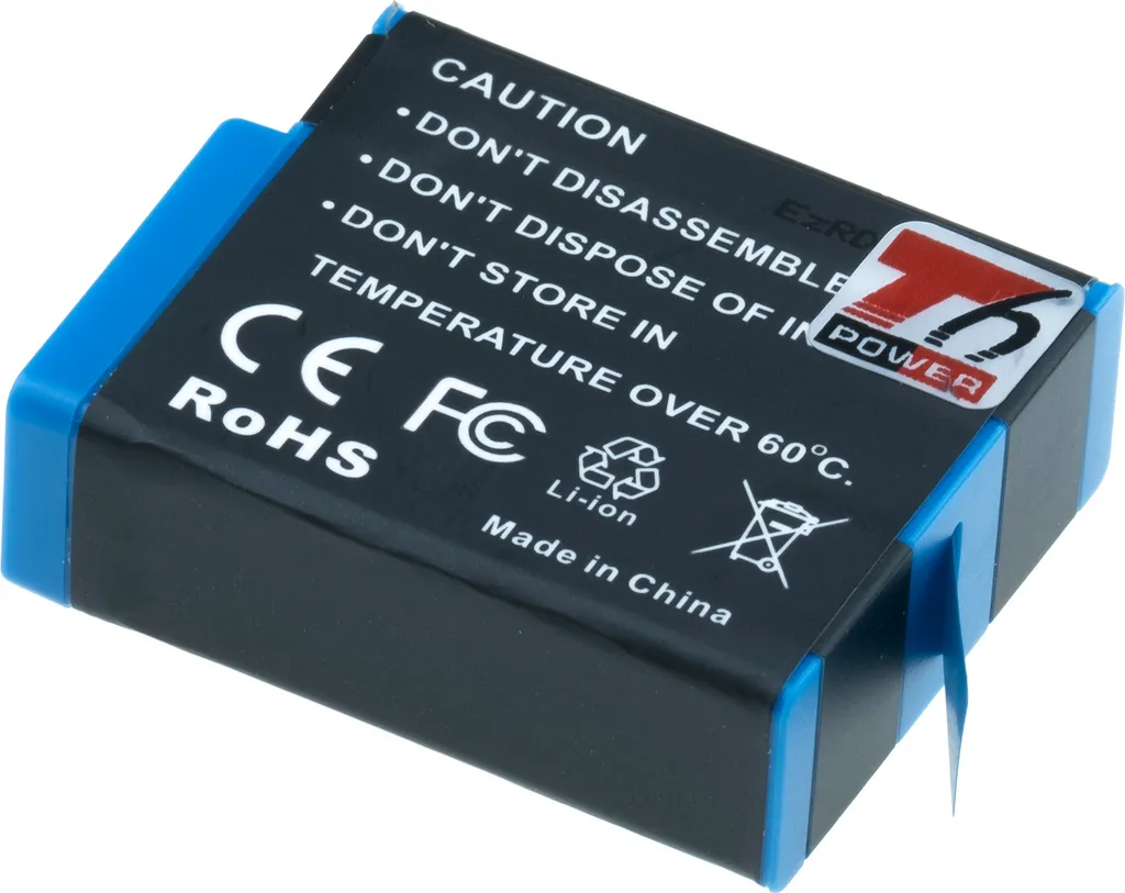 Batteria di Ricambio GoPro Hero 9/10/12 | T6 Power AHDBT-901 3.85V