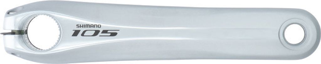 SHIMANO Kurbelarm Links 165 mm FC-5800 Silber - 165 mm, Silber
