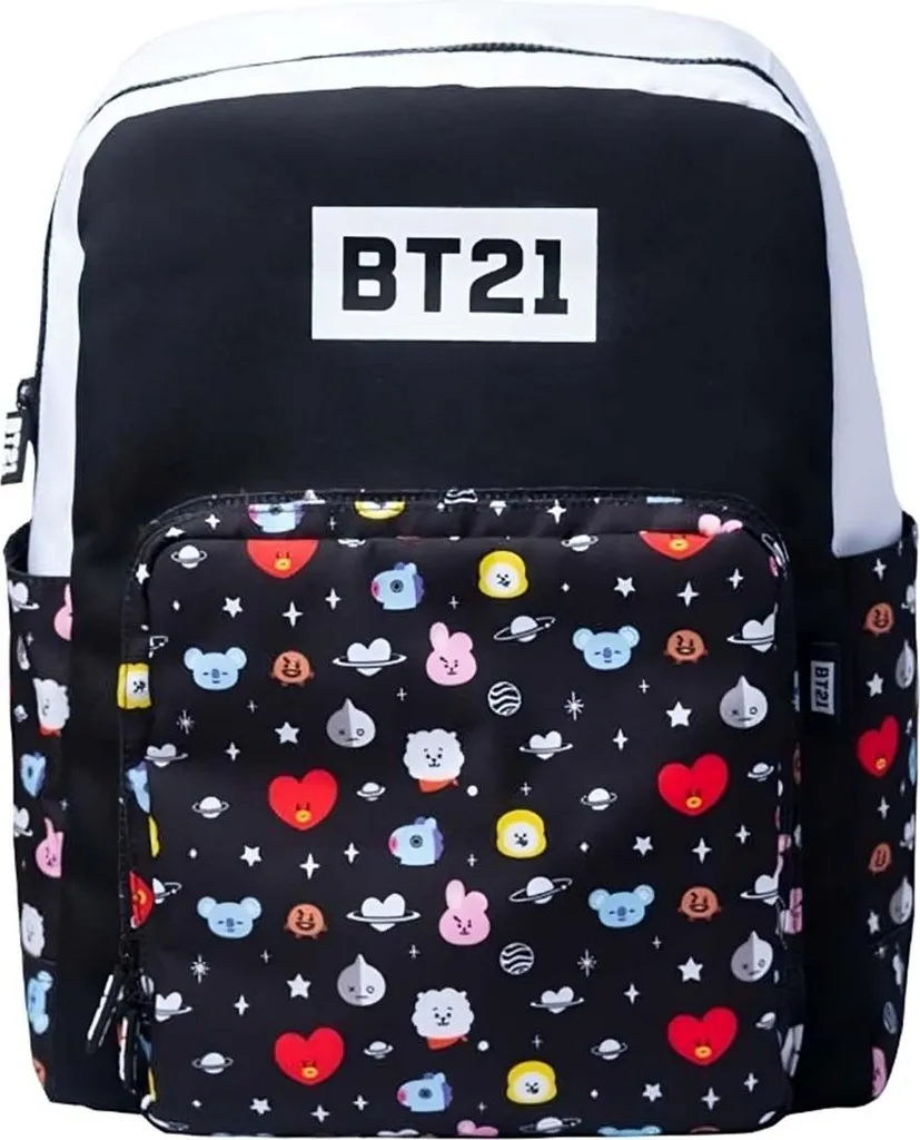 Sac à dos scolaire BT21 Collection Cool - Cartable K-Pop Officiel Fans