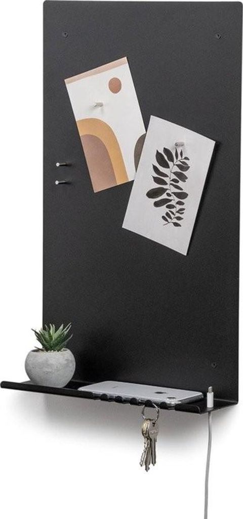 Magnetischer Schlüsselorganizer – inklusive Magneten und Kabelhalter – 30 x 49 cm