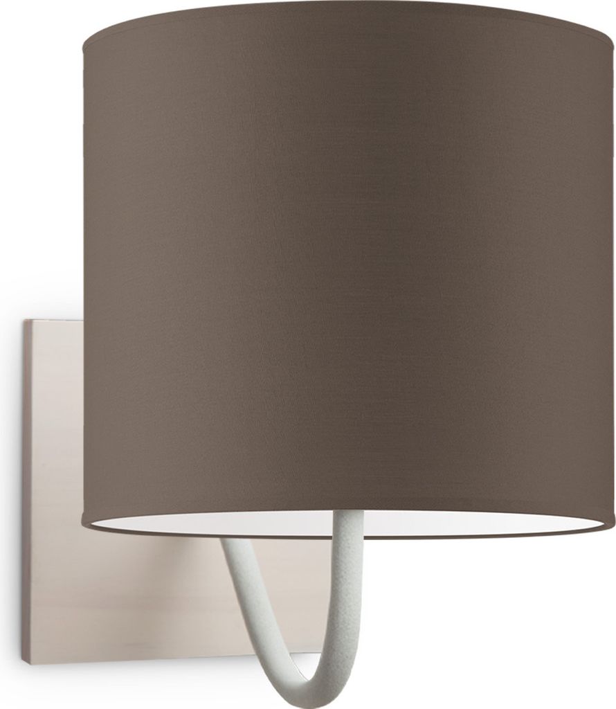 Home Sweet Home Wandleuchte - Beach E27 Lampensockel taupe 20cm